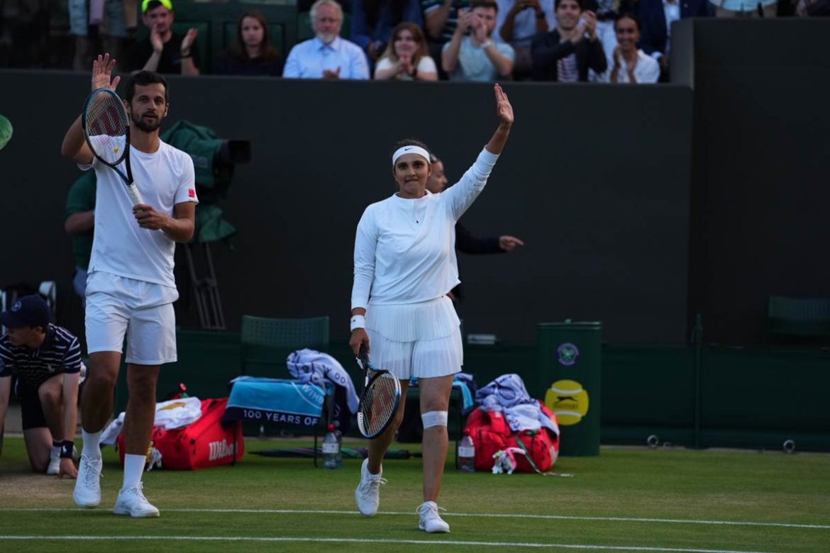 Sania Mirza bids adieu to Wimbledon with semifinal loss in mixed doubles