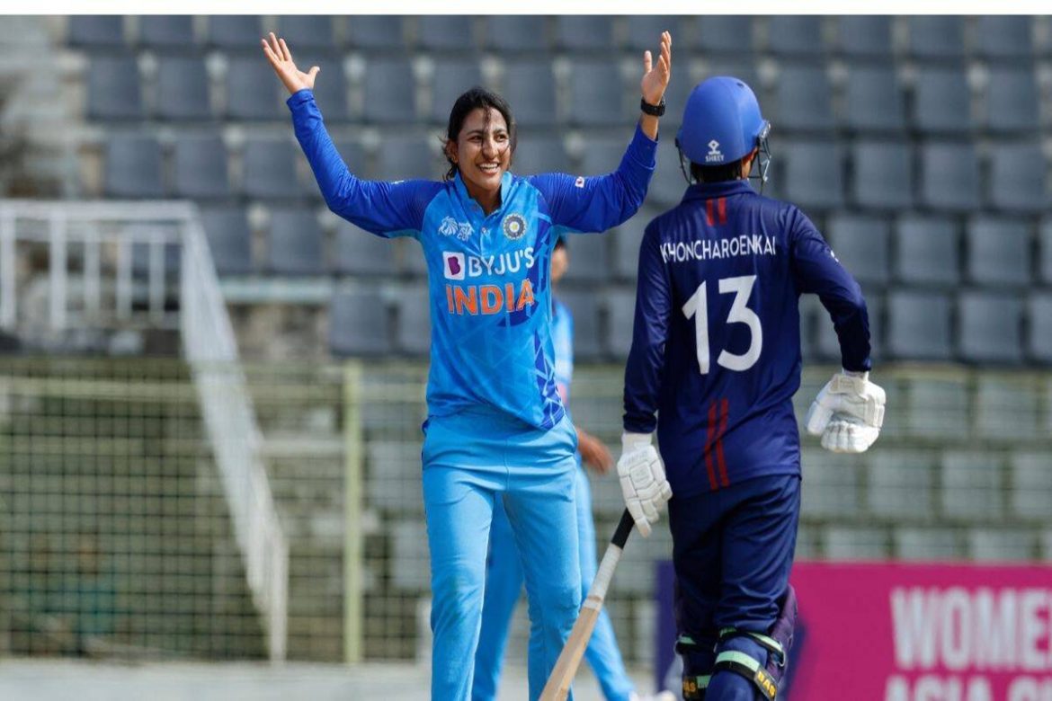 India defeats Thailand by nine wickets to win the group league