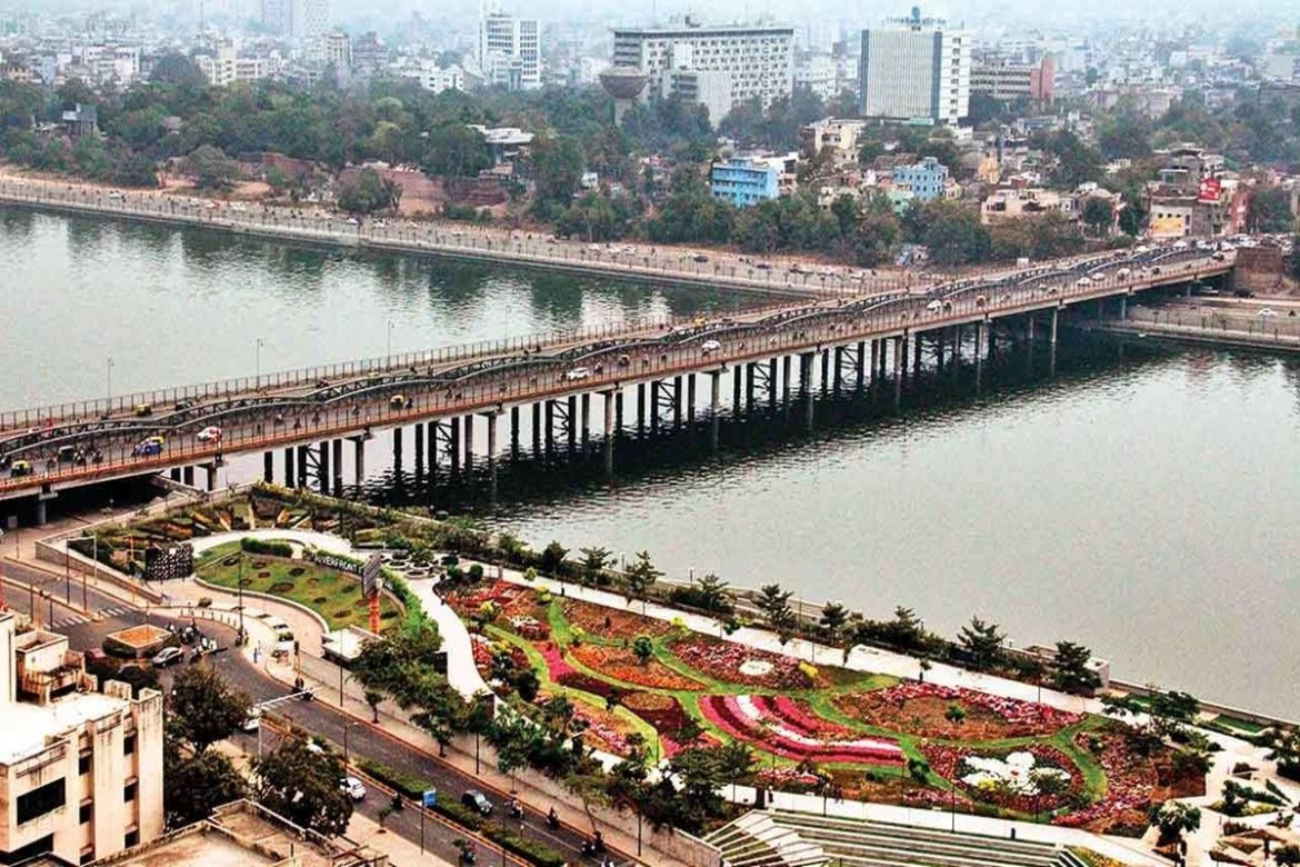 Ahmedabad city recorded minimum temperature of (14.5 degree) celsius on Tuesday