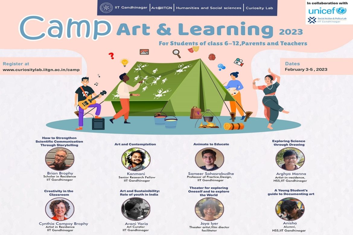 IIT Gandhinagar’s Curiosity Lab to host ‘Camp Art & Learning’ to build intersections with science education