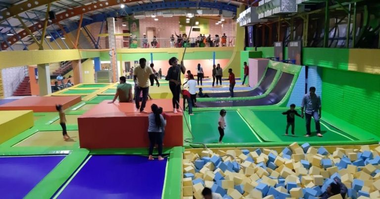 Gujarat's largest trampoline park Skyjumper is now open in Ahmedabad ...