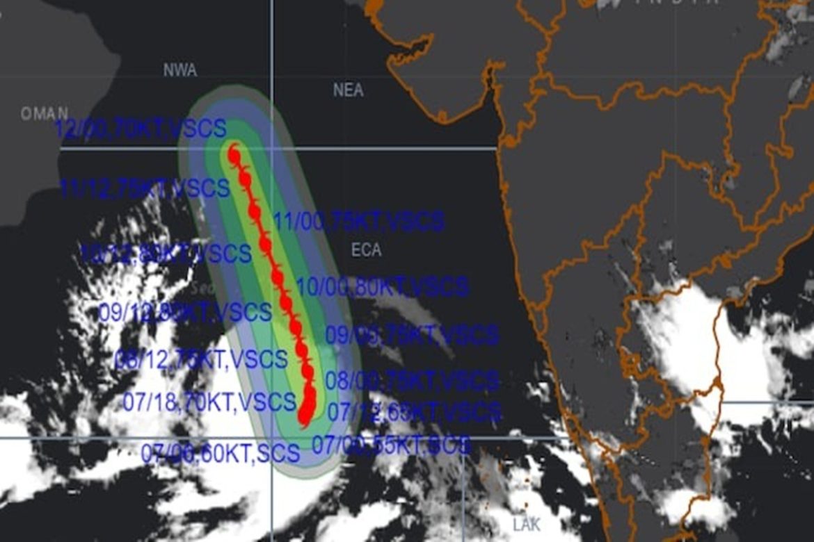 Cyclone Biparjoy Likely To Intensify Into Severe Cyclonic Storm Today ...