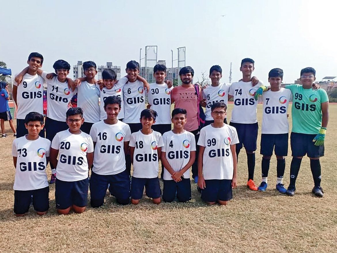 GIIS Ahmedabad Emerge champions SGFI District Football Tournament The