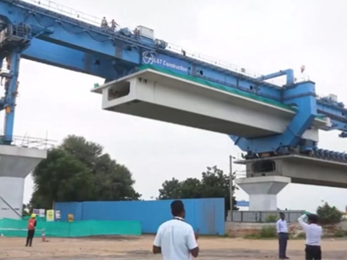 Ahmedabad Road Closure Due to Bullet Train Project Work