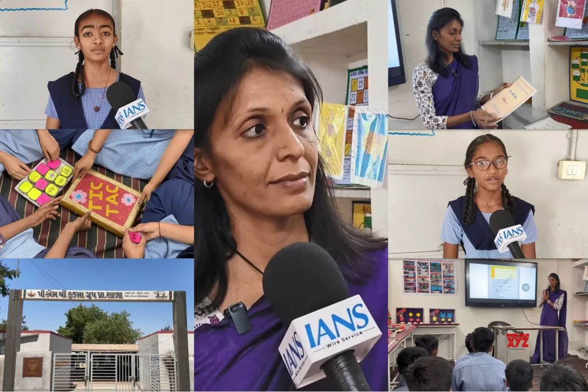 Making Science Fun: Reshma Ben Hirani’s Creative Teaching Shines in Govt Schools