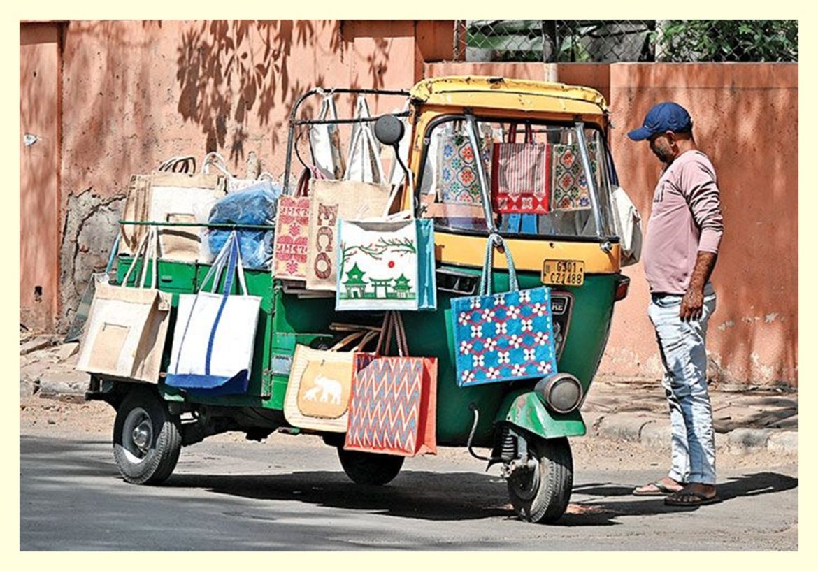 Ahmedabad Man Turns Auto-Rickshaw into Mobile Bag Shop