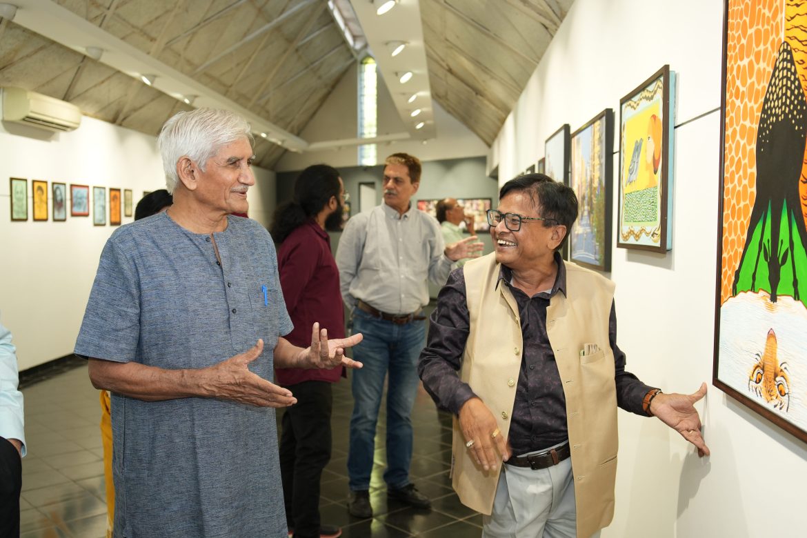 Anil Shah Marks 50 Years of Creativity with “The Golden Journey” at Amdavad Ni Gufa