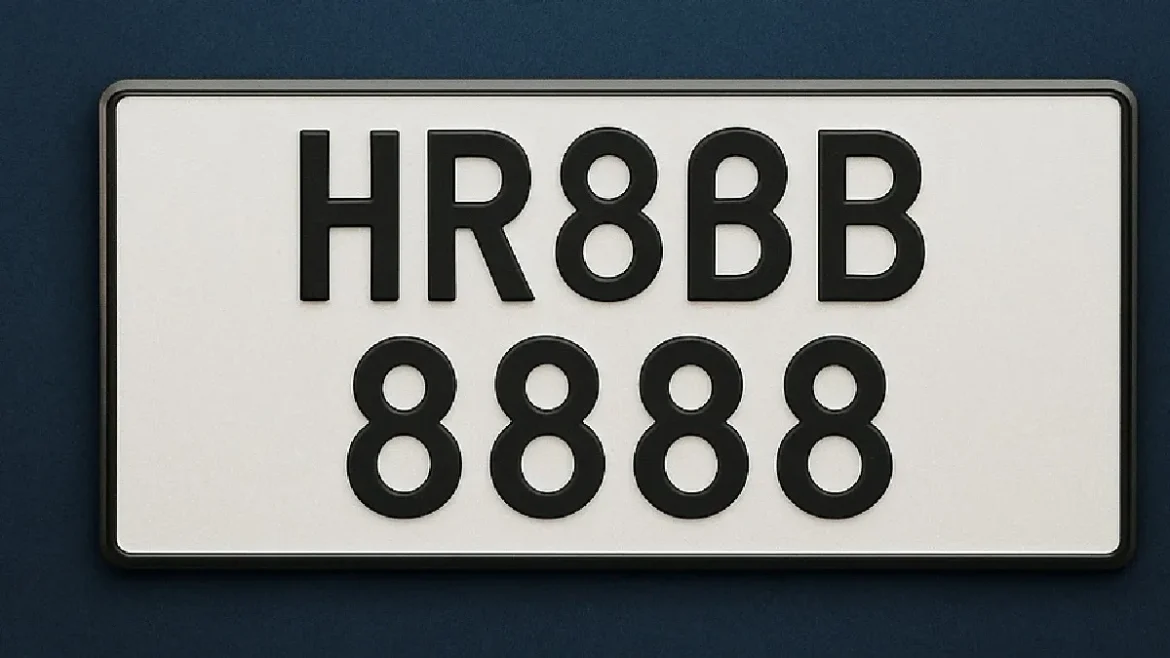 HR-88B-8888 becomes India’s costliest number plate at 1.17 crore