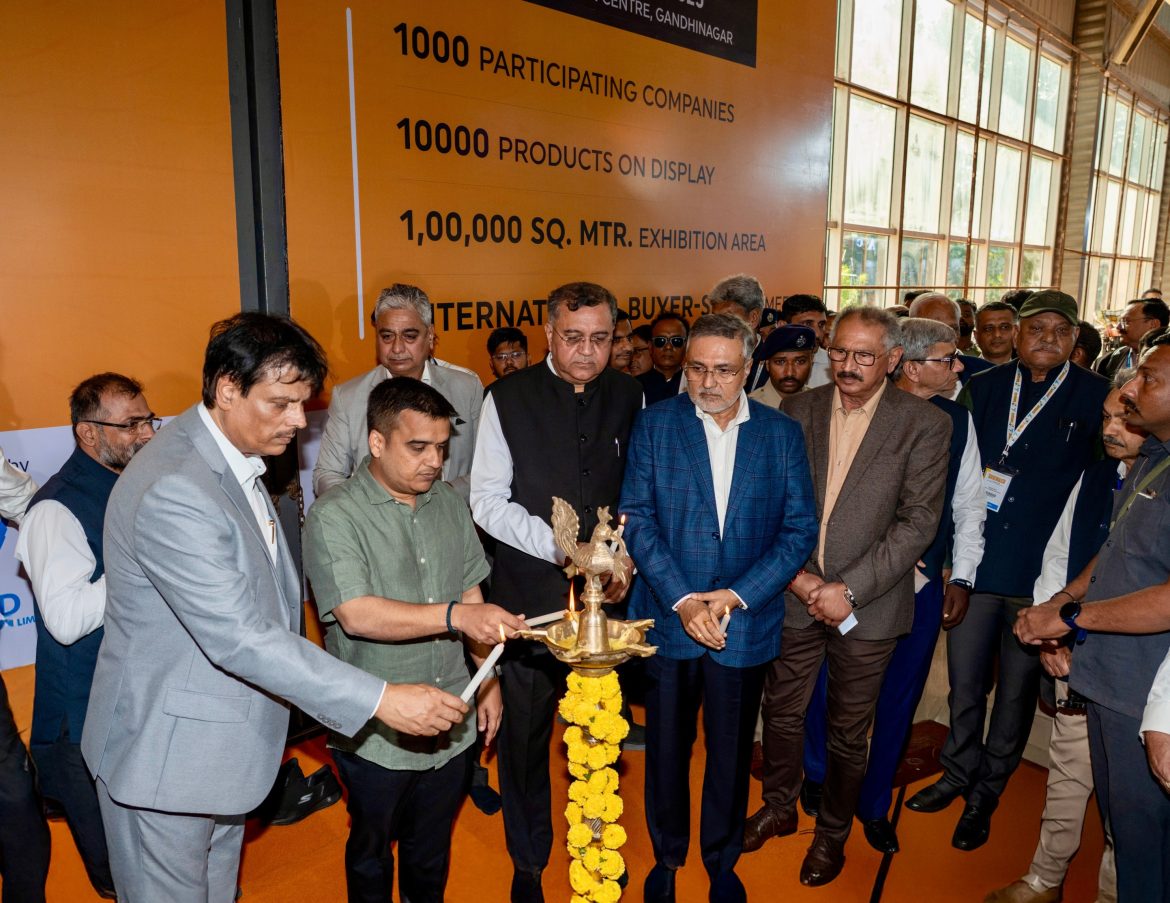 Deputy CM Harsh Sanghavi inaugurates the 17th edition; Over 1,000 exhibitors, 400 global participants, and 100+ international buyer delegations participate