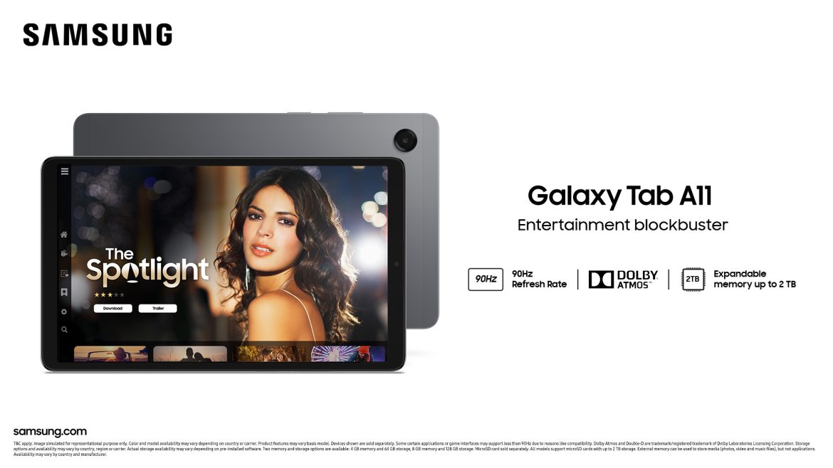 Samsung Unveils Galaxy Tab A11 in India: A Sleek and Refined Tablet for Everyday Use