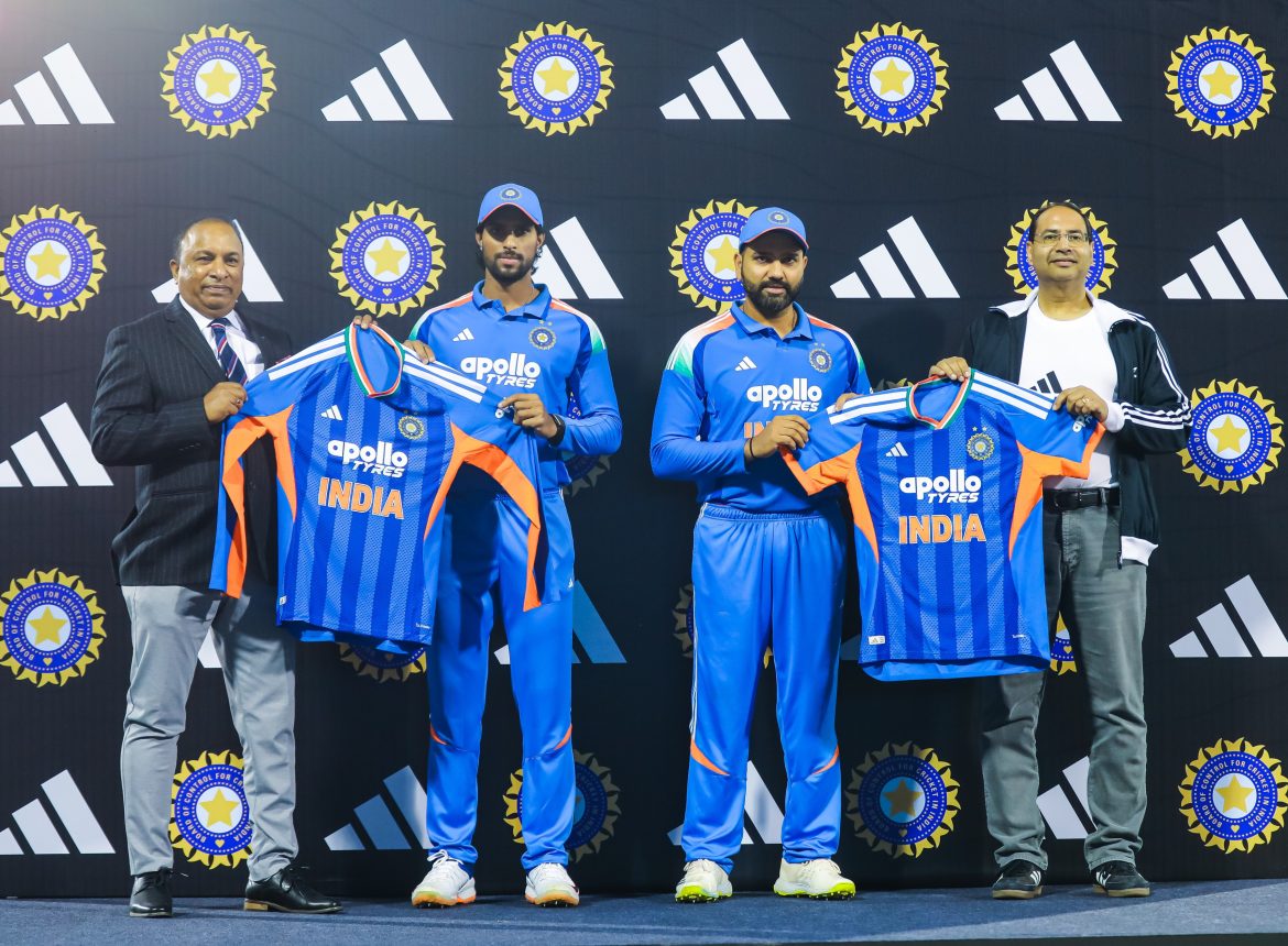 BCCI AND ADIDAS UNVEIL THE ALL-NEW TEAM INDIA T20 WORLD CUP 2026 JERSEY WITH A FIRST-EVER ON-GROUND REVEAL IN RAIPUR