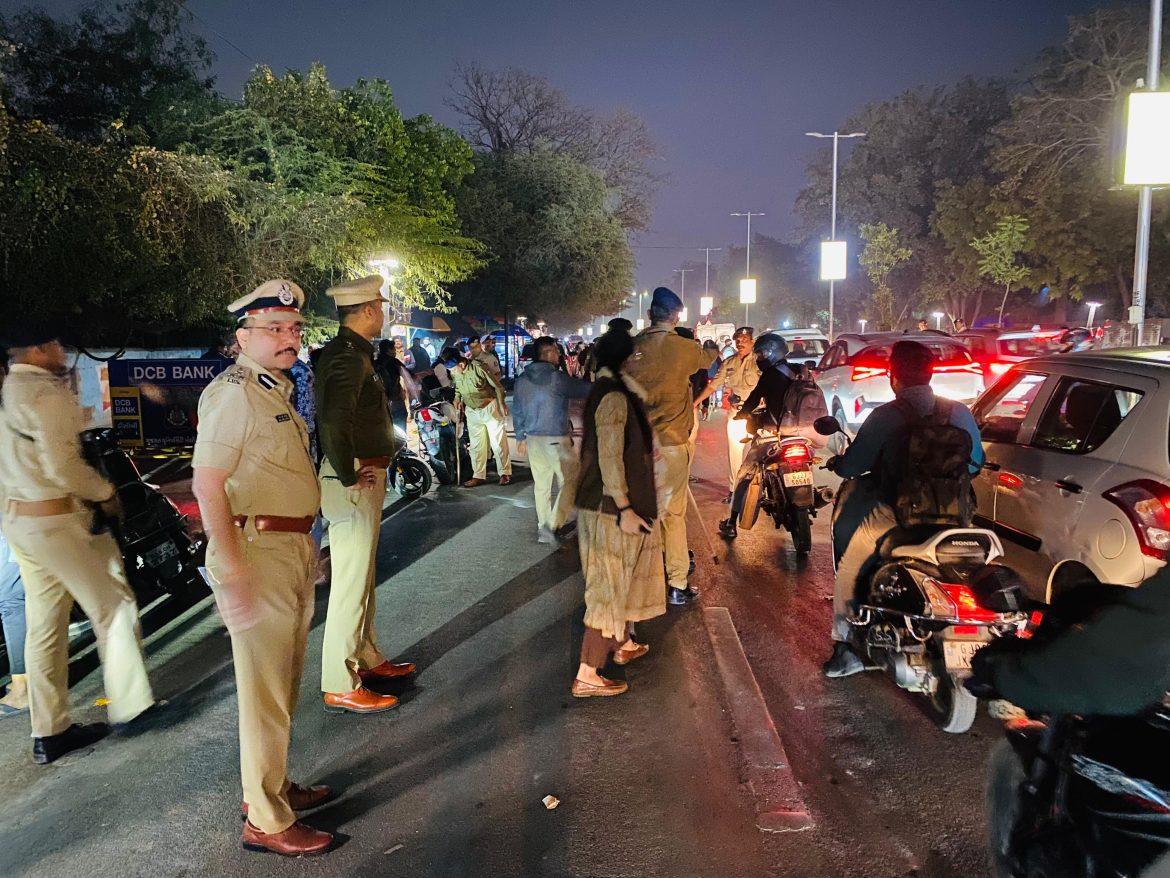 New Year’s Eve Security Tightened in Ahmedabad With 9,000 Cops, Thousands of Cameras
