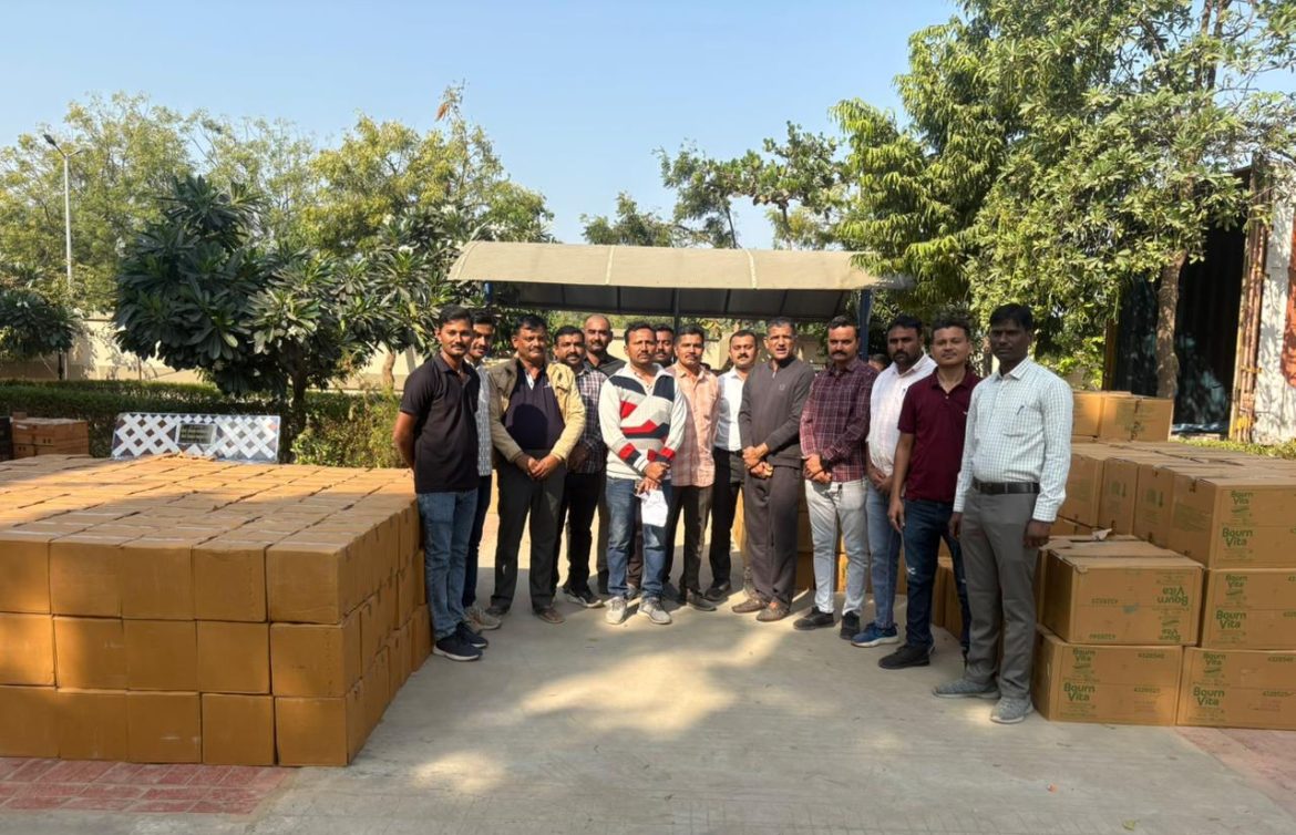 Liquor worth 37 lakh seized from Sanand farmhouse