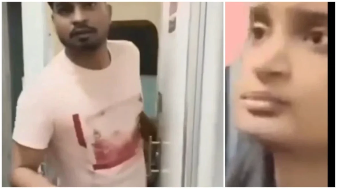 Couple locks train toilet for hours, sparks outrage after video goes viral