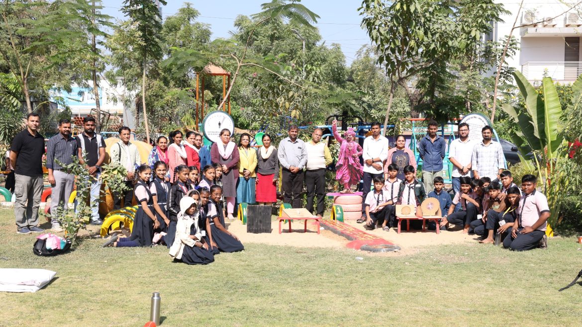 Building-As-Learning-Aid redefined by IIT Gandhinagar Team in & AMC Schools