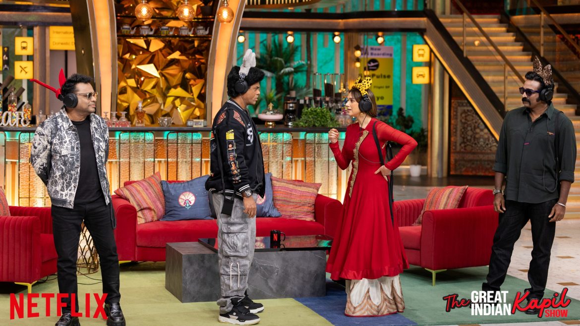 A.R. RAHMAN AND SUNIL GROVER SET A FRESH GROOVE TO “HUMMA HUMMA” ON THE GREAT INDIAN KAPIL SHOW