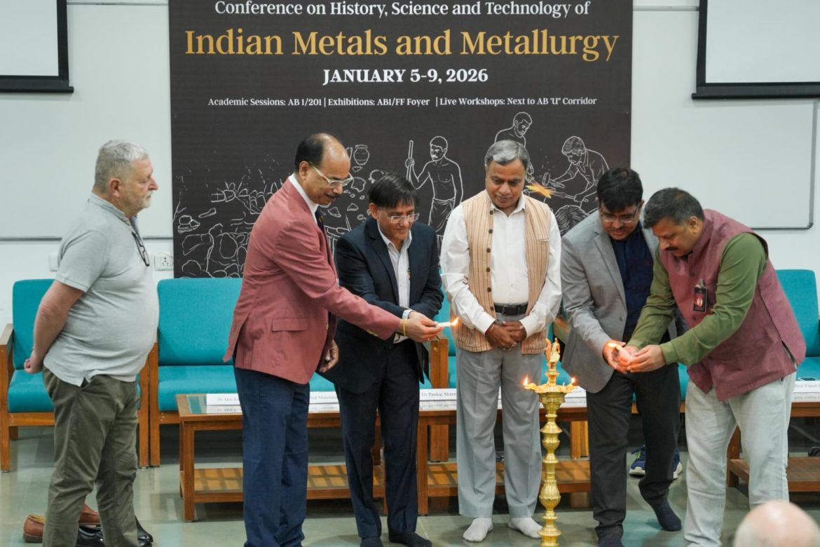 International Conference at IIT Gandhinagar Explores India’s Metallurgical Heritage