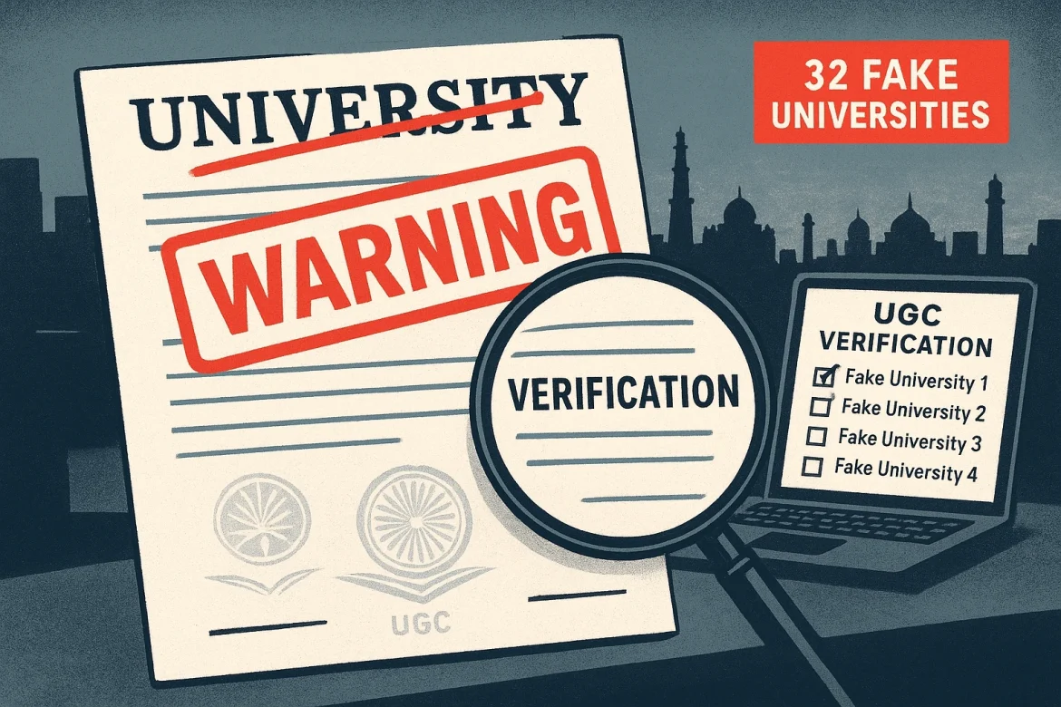 UGC Flags 32 Fake Universities Across India, Degrees Declared Invalid