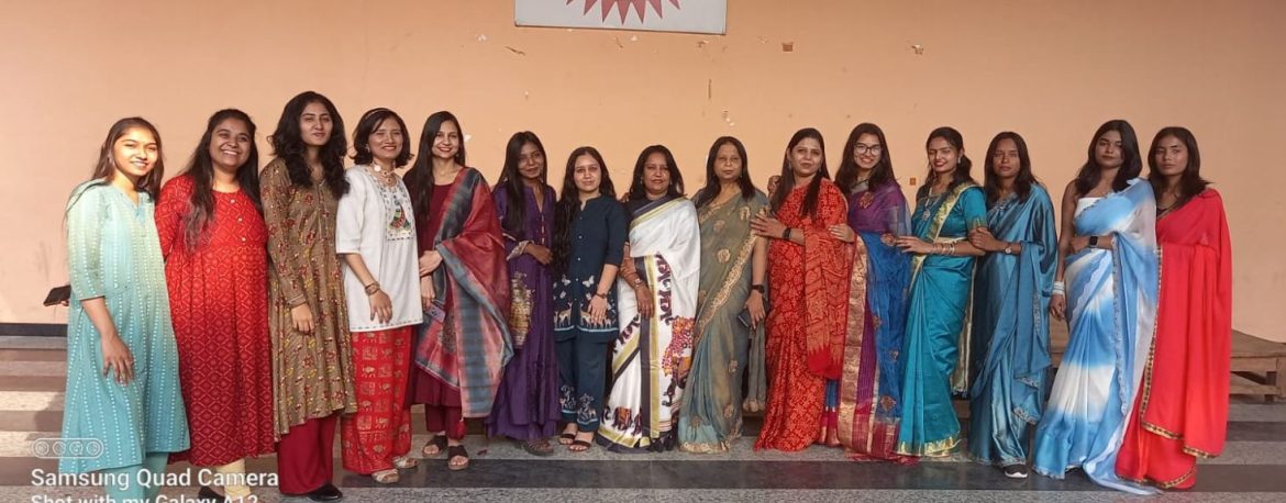 Traditional Day Celebrated at Daulatbhai Trivedi Law College