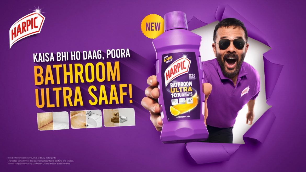 Harpic launches New Harpic Bathroom Ultra Cleaner, its Biggest Innovation in bathroom cleaning in a Decade; Welcomes Rohit Shetty as Brand Ambassador