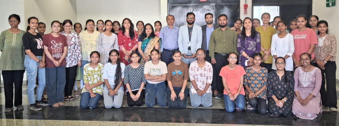 Navgujarat College of Computer Applications hosts executives from Adani Cement for a career-focused guest lecture