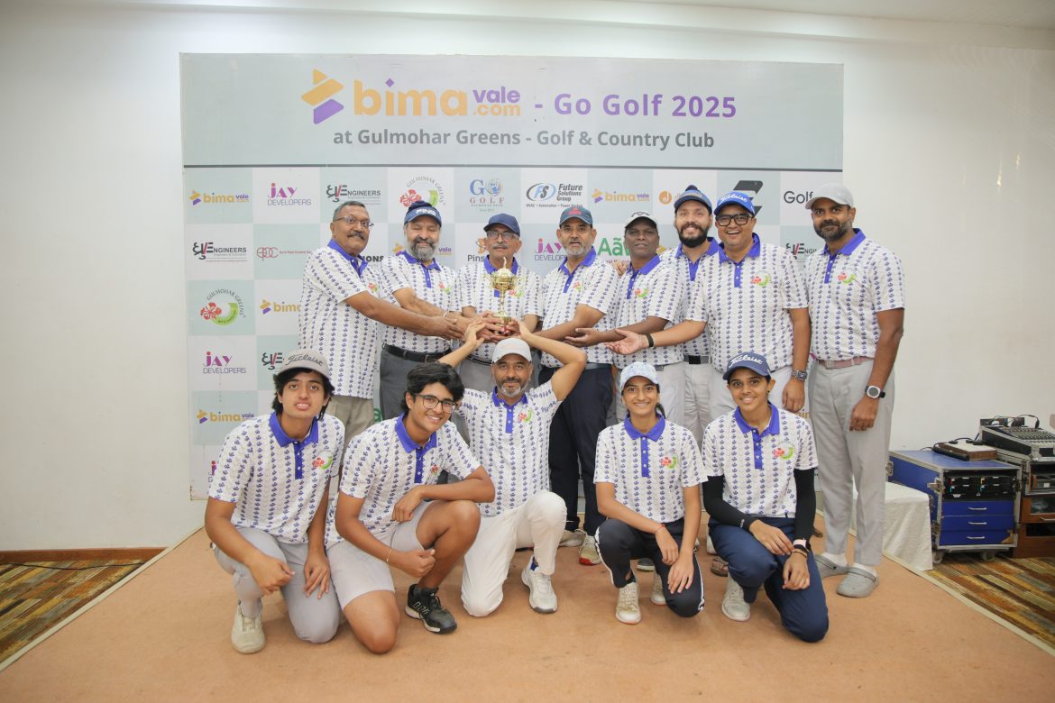 Go Golf 2025 Annual winners felicitated at Gulmohar Greens