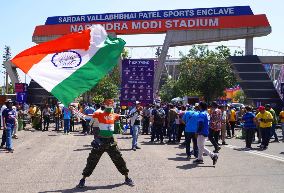 Security tightened, traffic restrictions near Motera Stadium for T20 World Cup matches