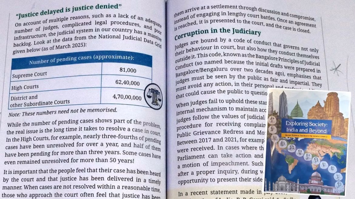 NCERT Introduces Section on Judicial Corruption in School Curriculum