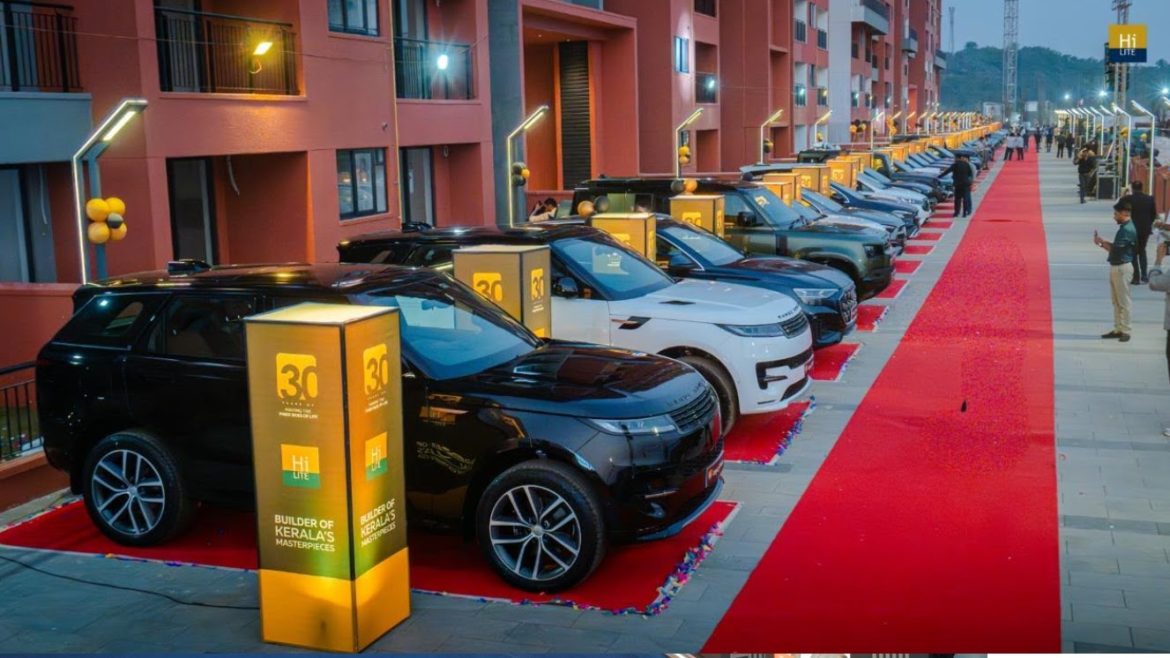 Cars gifted to employees as part of HiLITE Group’s 30th-anniversary celebrations