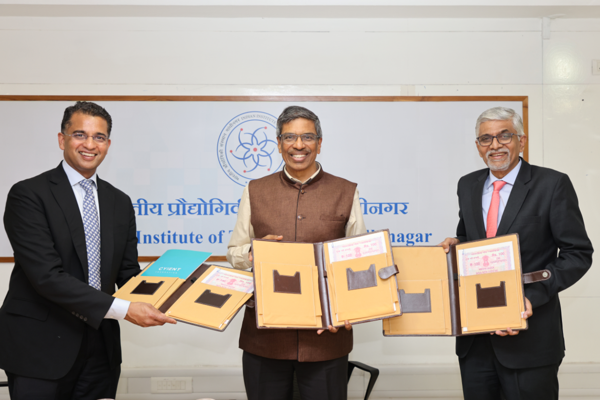 IIT Gandhinagar Partners with Cyient Foundation and Cyient Semiconductors to Strengthen Semiconductor Talent andResearch