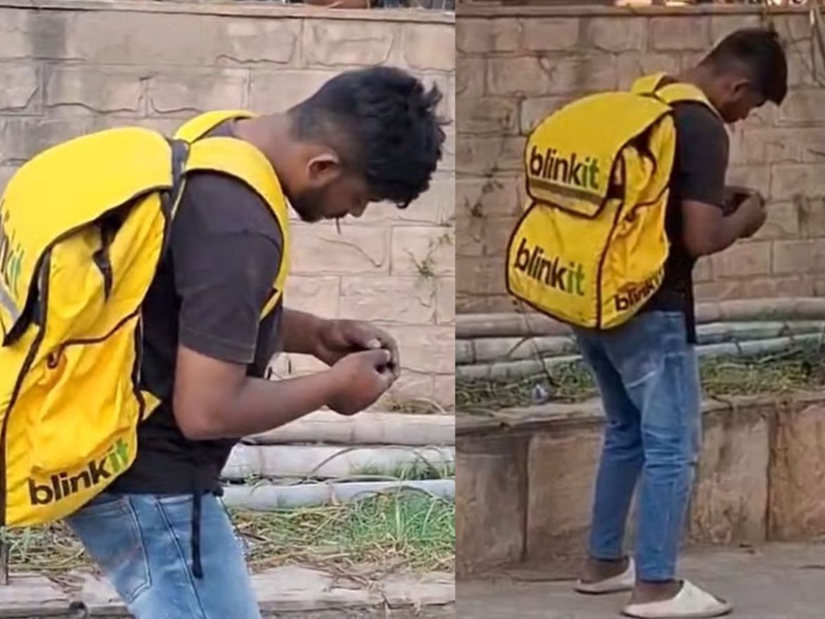 ‘Zombie Drug’ Panic Grows After Chandigarh Blinkit Agent Seen Standing Still for 2 Hours