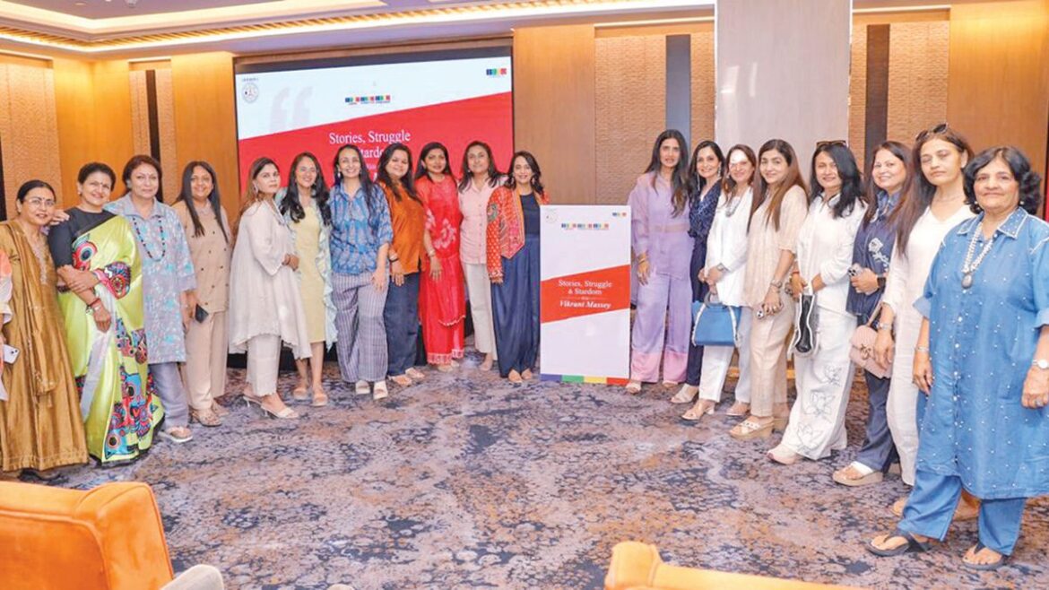 JITO Ladies Wing Ahmedabad Hosts Interactive Session with Vikrant Massey