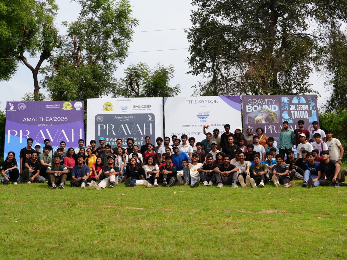 IIT Gandhinagar Students Lead Riverfront Cleanup and Innovation Drive Through Pravah