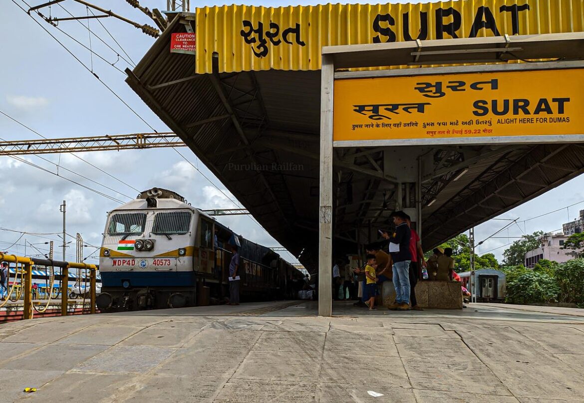 Surat Station Work: Some Trains Shifted to Udhna Till May 15