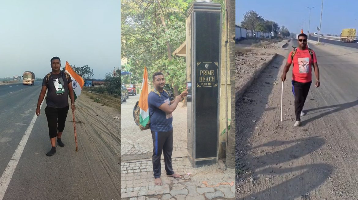 Man walks 700 km barefoot to meet Akshay Kumar, waits outside Mumbai home for over a month