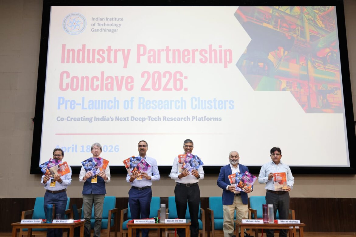 Over 450 delegates join IITGN’s Industry Partnership Conclave 2026