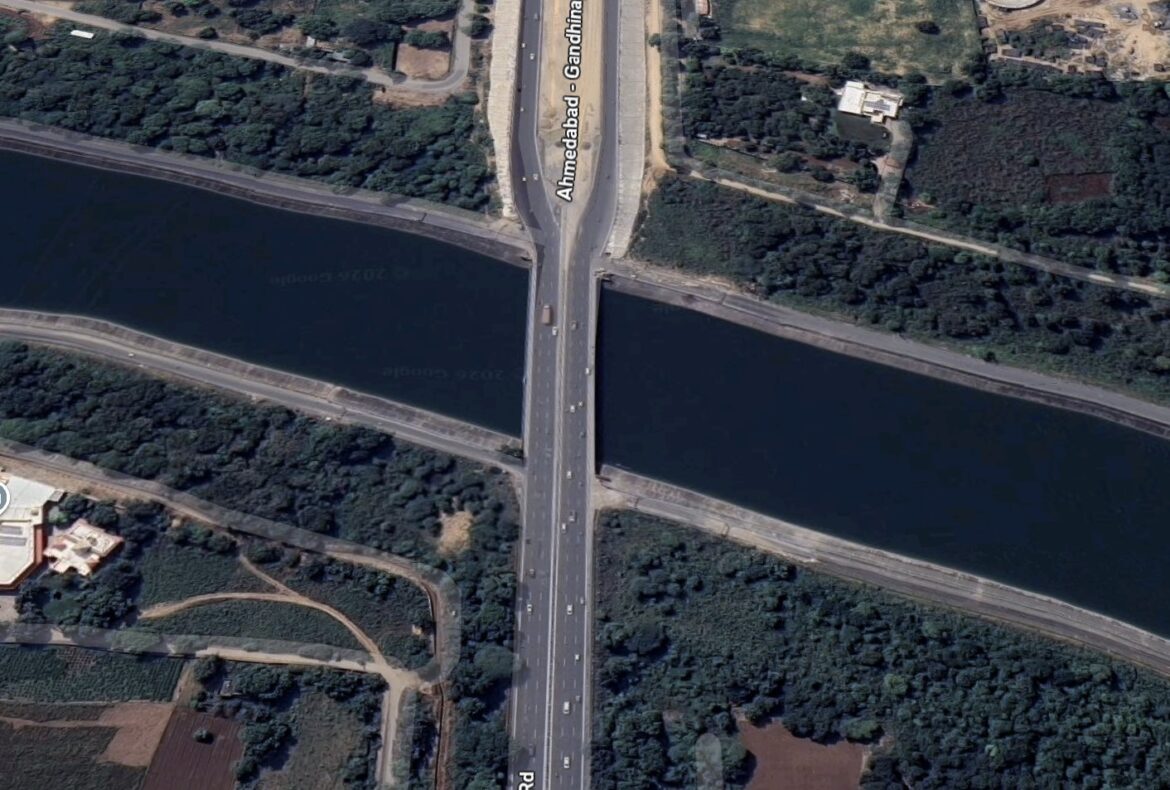Ahmedabad–Gandhinagar Road’s Narmada Canal bridge to get 12-lane expansion