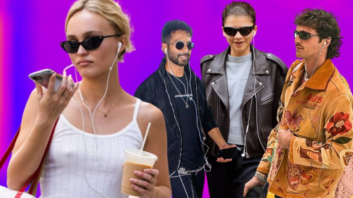Wired & Chic Again: Celebs Bring Back Retro Earphones in a Surprising Style Revival