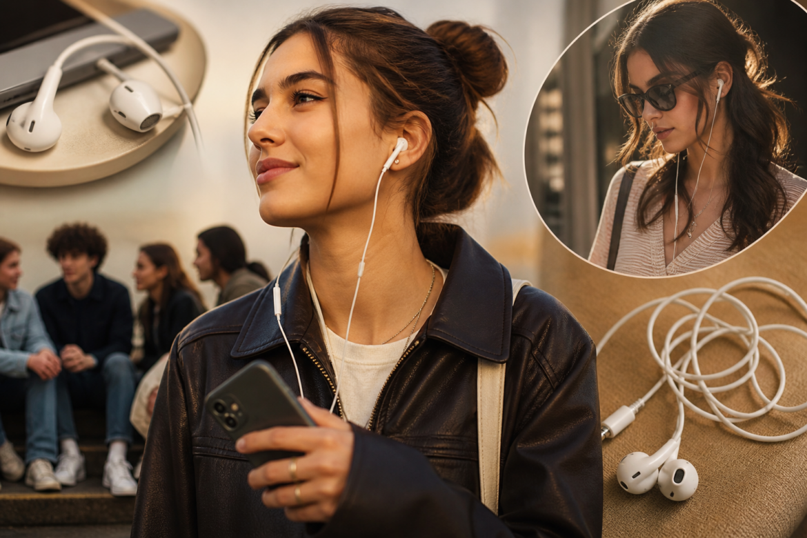 Gen Z Brings Wired Earphones Back in Fashion With 20% Sales Surge