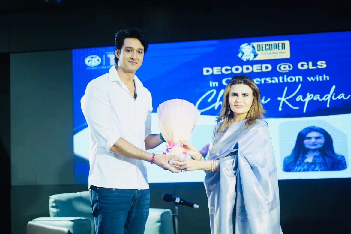 GLS University Event Turns Head-Turner: Sourabh Raaj Jain in Conversation with Dr. Chandni Kapadia