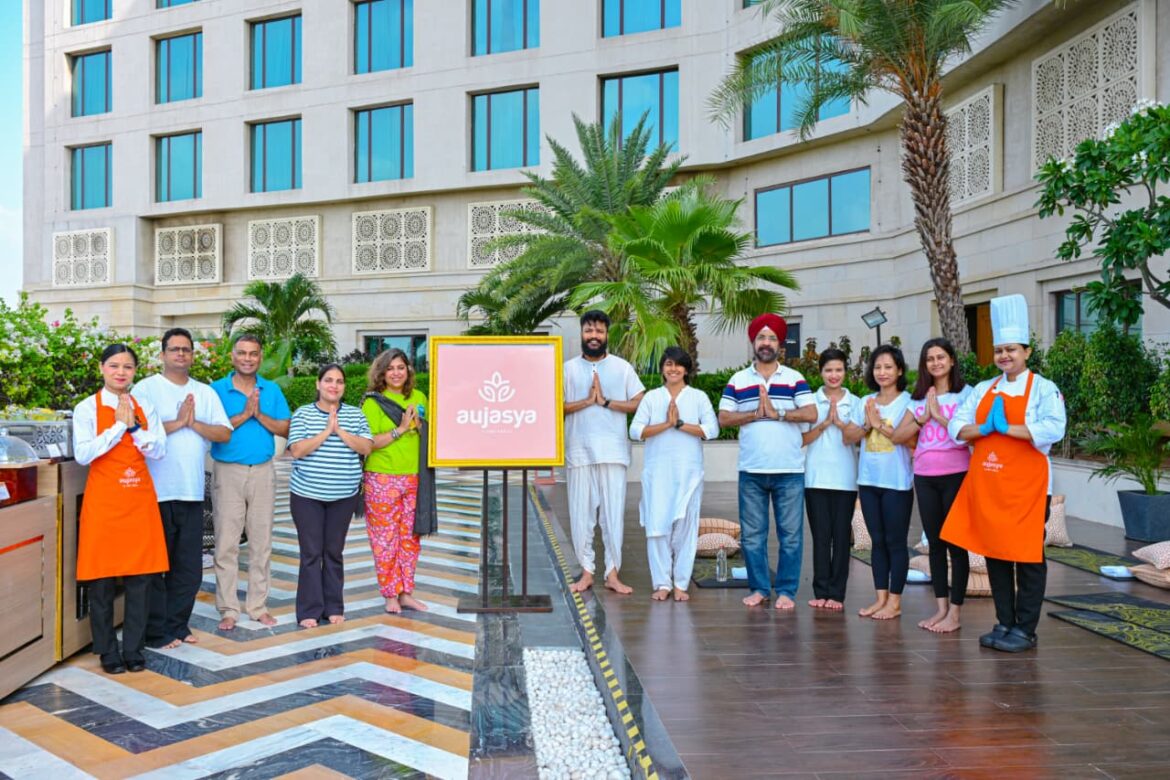 The Leela Gandhinagar Celebrates International Yoga Day with a Journey of Mindfulness, Wellbeing and Joy