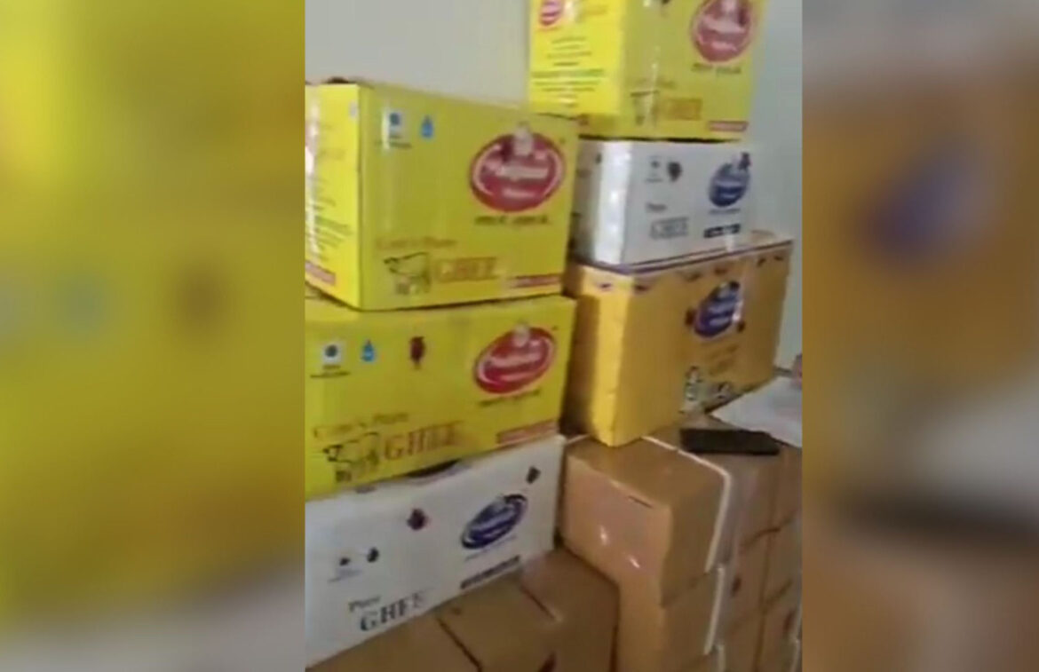 AMC Seizes 452 Litres of Suspected Ghee Worth 2.85 Lakh, Seals Kathwada Dairy Unit