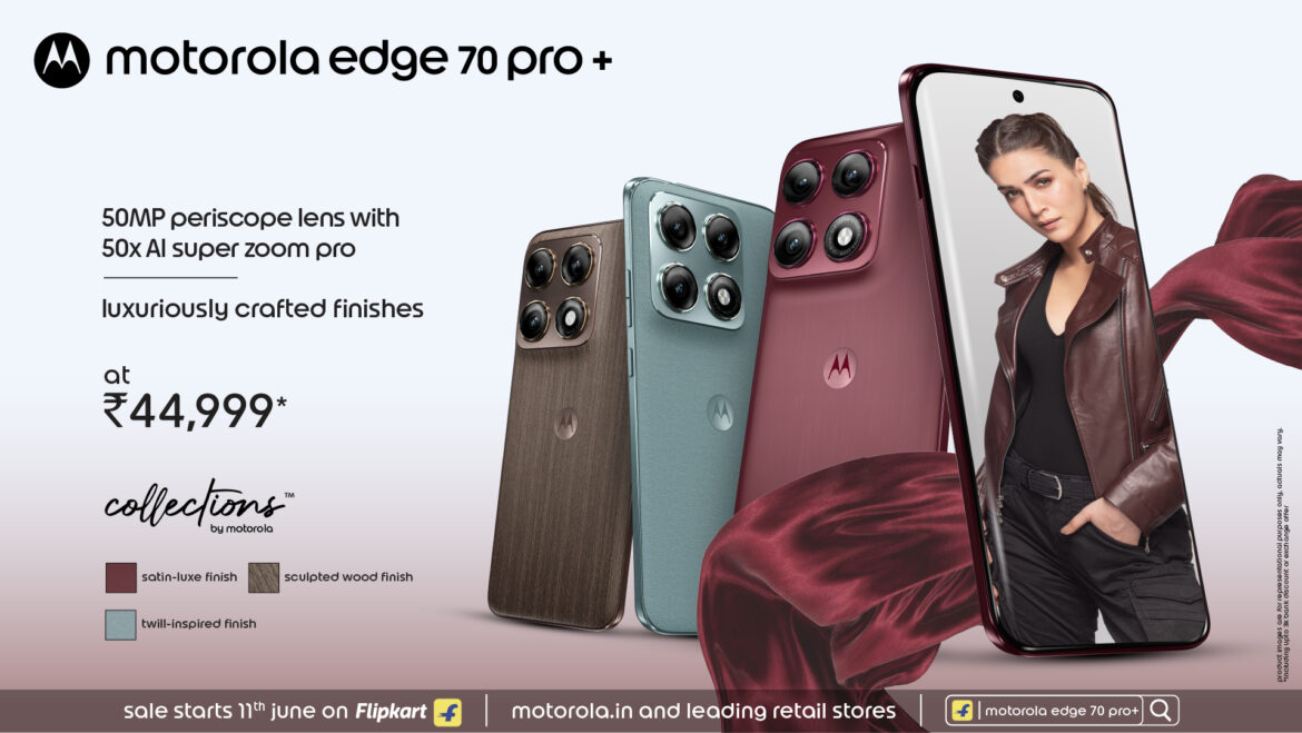 Motorola Launches edge 70 pro+, the most stylish flagship killer of 2026 starting at just Rs 44,999*