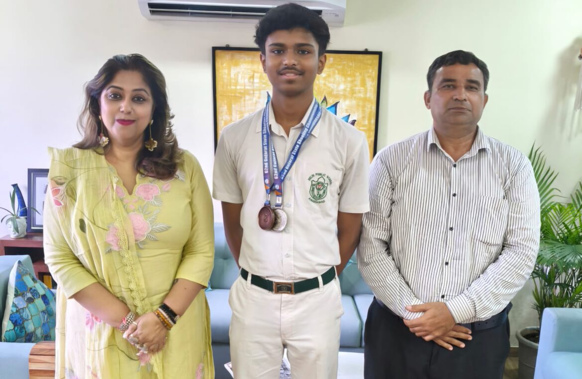 DPS-Bopal’s Darsh Gupta Bags Silver and Bronze at Gujarat State Rifle Shooting Championship
