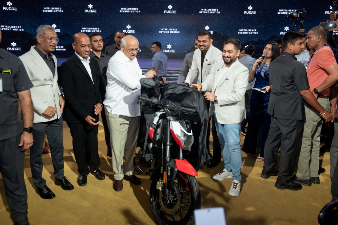 Avore Electric launches the EX, its first electric motorcycle, starting at Rs. 1,24,999