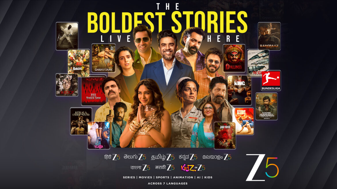 Zee 5 Unveils Its Biggest Multilingual Slate Yet Across Seven Languages