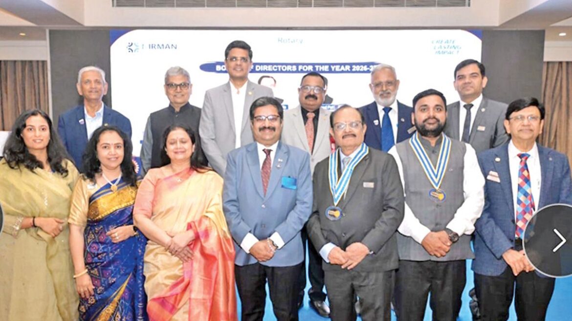 Rotary Club of Ahmedabad Metro Announces New Leadership Team