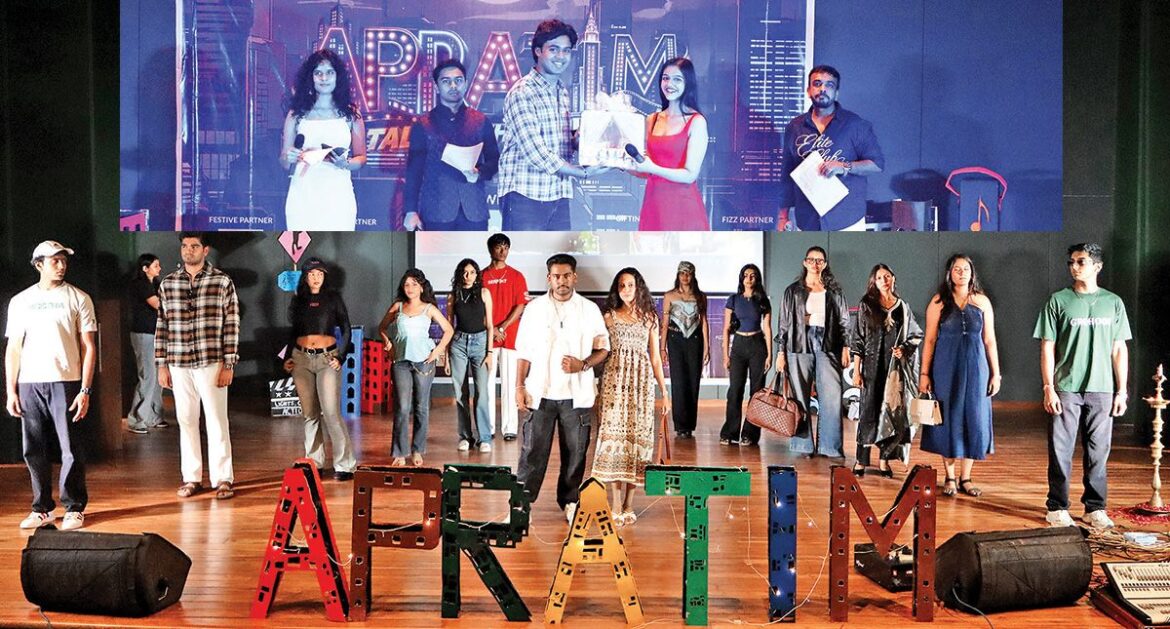 IMNU students showcase talent at Apratim