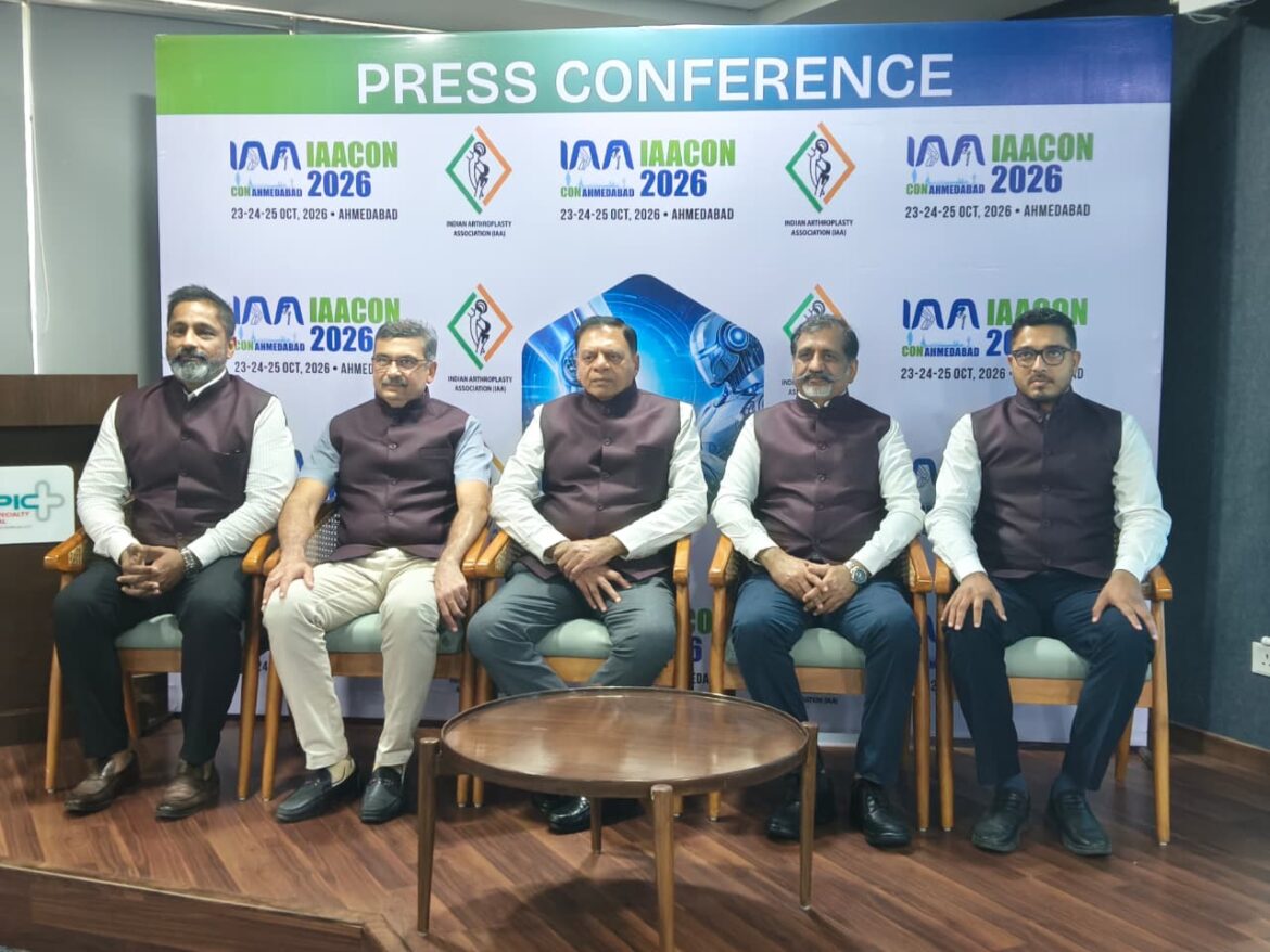 IAACON 2026 to Bring the Future of Joint Replacement to Ahmedabad with AI, Robotics and a Landmark Surgical Workshop