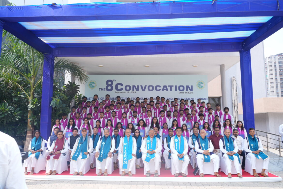IITRAM holds 8th Convocation Ceremony for class of 2026